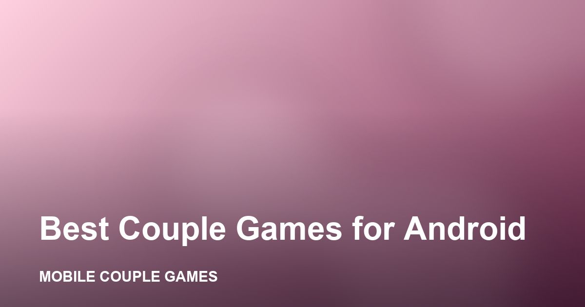 An Android phone showing a couple game
