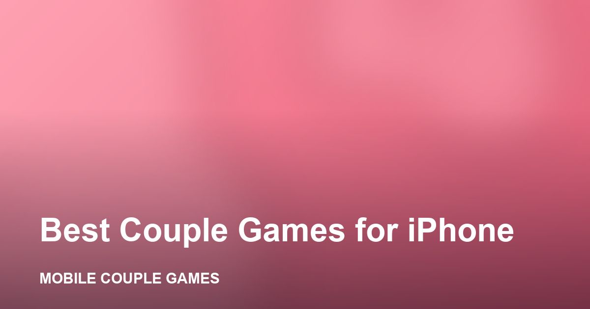 An iPhone showing a couple game from the App Store